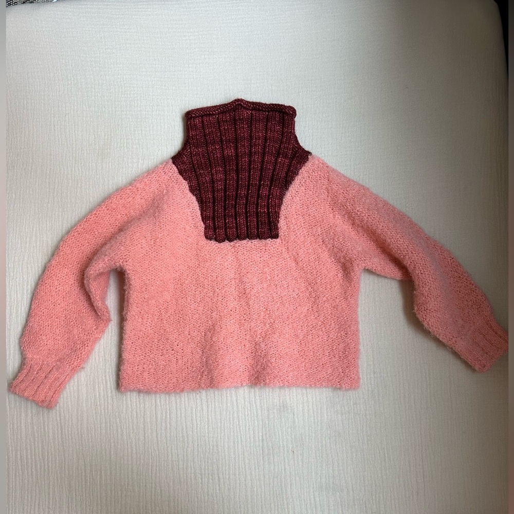 Misha and puff sweater